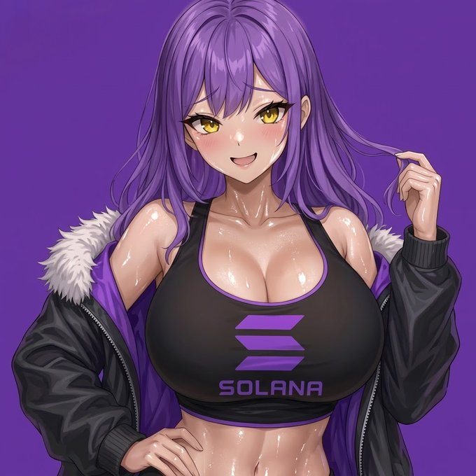 Sexy Oily Lady portrait